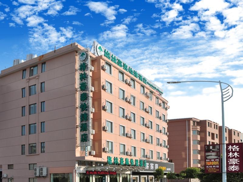 Greentree Inn Zhejiang Taizhou Tiantai Bus Station Express Hotel מראה חיצוני תמונה