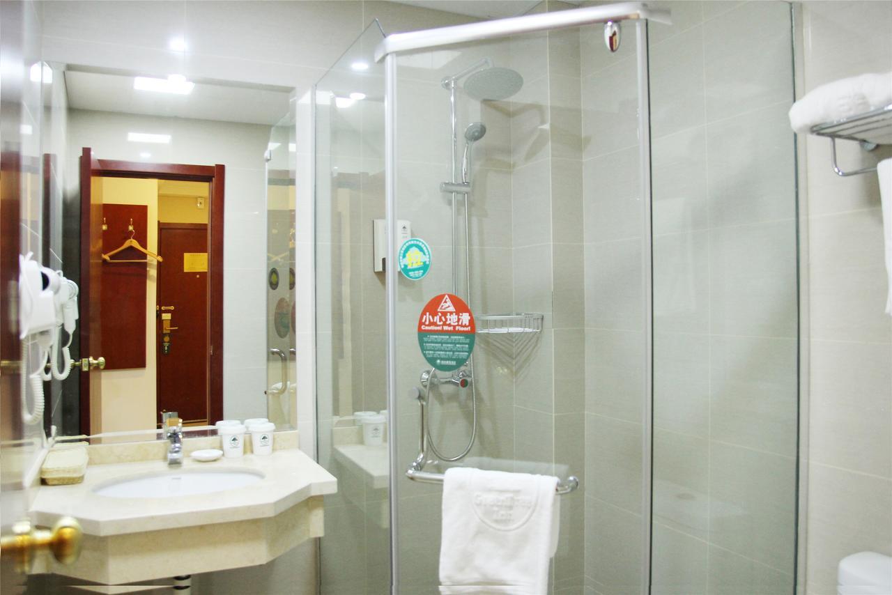 Greentree Inn Zhejiang Taizhou Tiantai Bus Station Express Hotel מראה חיצוני תמונה