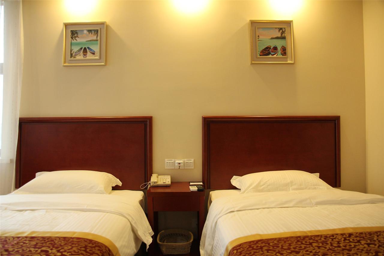 Greentree Inn Zhejiang Taizhou Tiantai Bus Station Express Hotel מראה חיצוני תמונה